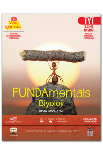 FUNDAmentals Biyoloji TYT Konu Anlatımlı Soru Bankası - 1