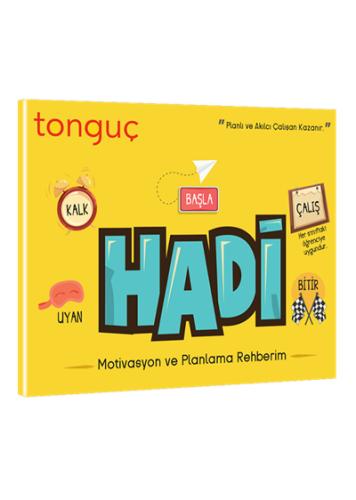 Hadi Motivasyon ve Planlama Rehberim - Tonguç Yayınları