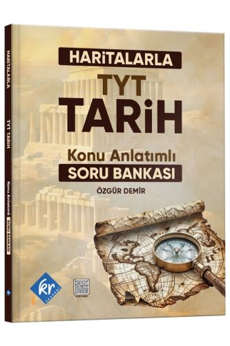 Haritalarla TYT Tarih Konu Anlatımlı Soru Bankası KR Akademi Yayınları - KR Akademi Yayınları
