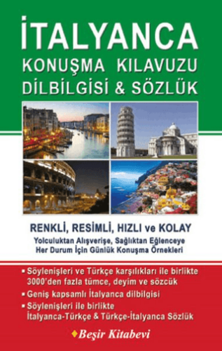 İtalyanca Konuşma Kılavuzu Dilbilgisi Sözlük - B. Orhan Doğan - Beşir Kitabevi