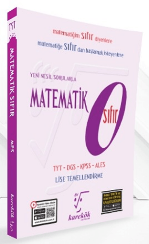 Karekök Matematik Sıfır - Hüseyin Buğdayoğlu - Karekök Yayıncılık