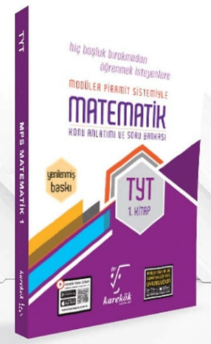 Karekök Yayınları TYT Matematik MPS Konu Anlatımı Soru Bankası 1. Kitap - Kolektif - Karekök Yayıncılık
