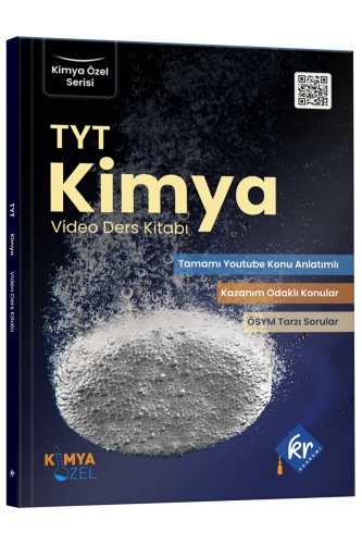 Kimya Özel TYT Kimya Video Ders Kitabı KR Akademi Yayınları - 1