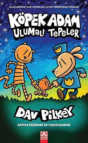 Köpek Adam Ulumalı Tepeler - Dav Pilkey - Altın Kitaplar (1)