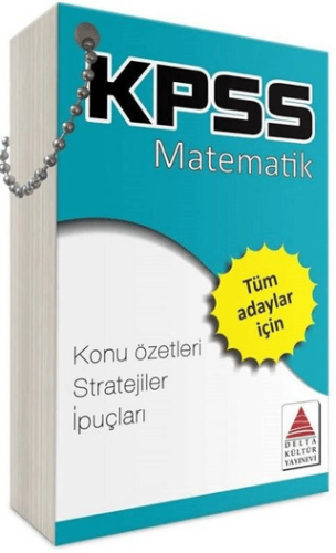 KPSS Matematik Strateji Kartları - Tuncay Birinci - Delta Kültür Yayınevi