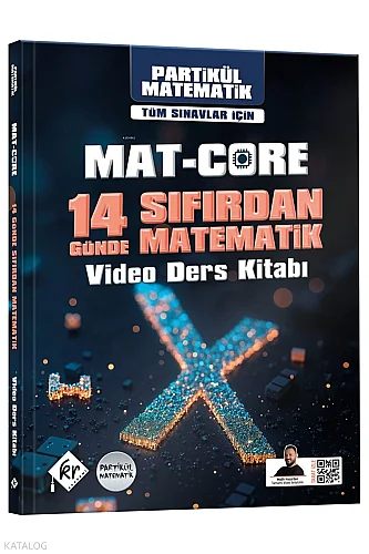 KR Akademi Partikül Matematik Mat-Core 14 Günde Sıfırdan Matematik Video Ders Kitabı - 1