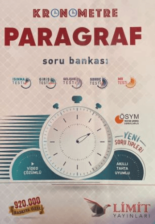 Kronometre Paragraf Soru Bankası - Kolektif - Limit Yayınları