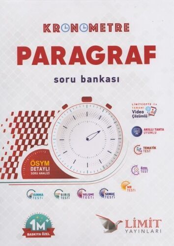 Kronometre Paragraf Soru Bankası - Limit Yayınları