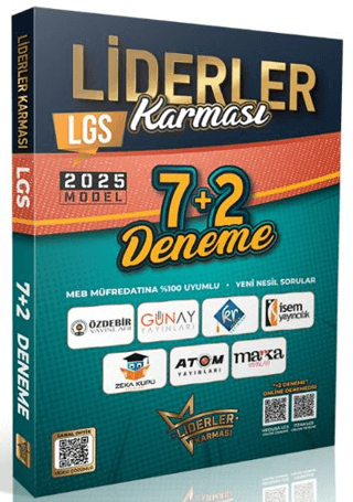 LGS 7+2 Deneme Seti – 2025 Model - Kollektif - Liderler Karması Yayınları