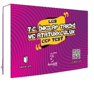 LGS Cep Test T.C. İnkılap Tarihi ve Atatürkçülük - Kolektif - Karekök Yayıncılık