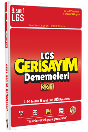 LGS Geri Sayım Denemeleri 321 - 1