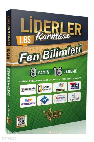 Liderler Karması LGS Fen Bilimleri Denemeleri 8 Yayın 16 Deneme - Liderler Karması
