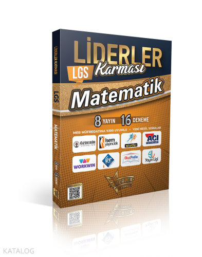 Liderler Karması LGS Matematik Denemeleri 8 Yayın 16 Deneme - Liderler Karması