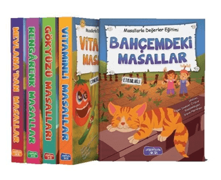 Masallarla Değerler Eğitimi (5 Kitap Set) - Bilgenur Çorlu - 1