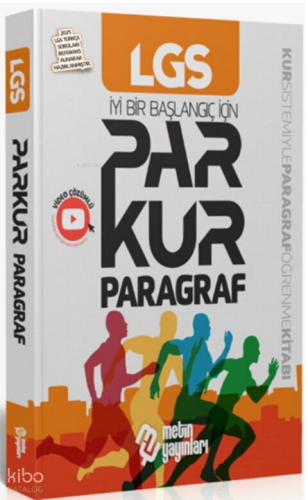Metin Yayınları LGS Parkur Paragraf Öğrenme Kitabı - Metin Yayınları