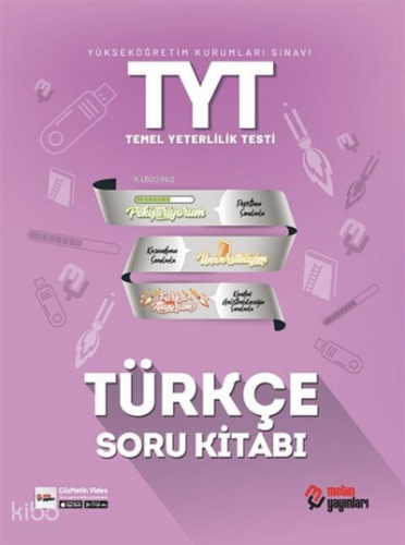 Metin Yayınları TYT Türkçe Soru Kitabı - 1