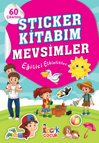 Mevsimler - Sticker Kitabım - Kolektif - Bıcırık Yayınları
