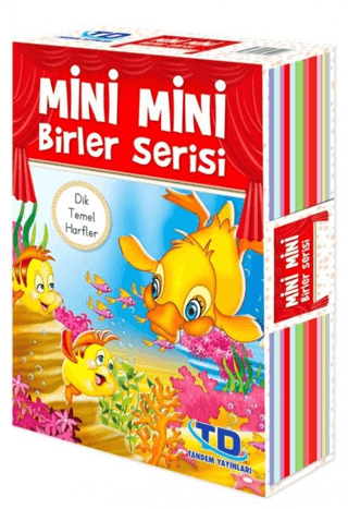 Mini Mini Birler Serisi Dik Temel Harflerle (20 Kitap Takım) - Kolektif - Tandem Yayınları