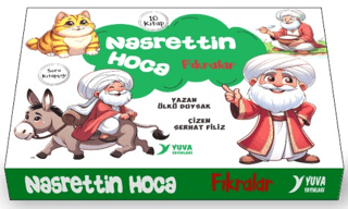 Nasrettin Hoca Fıkraları (10 Kitap) - Kolektif - Yuva Yayınları
