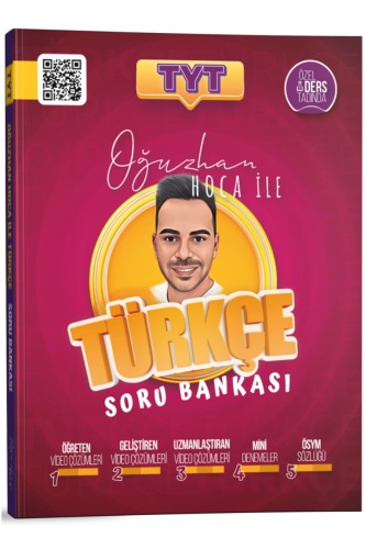 Oğuzhan Hoca TYT Türkçe Soru Bankası - KR Akademi Yayınları