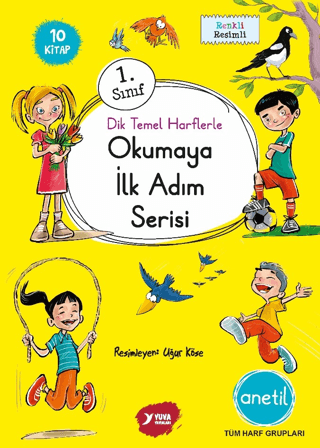 Okumaya İlk Adım Serisi - Anetil (15 Kitap) - Kolektif - Yuva Yayınları