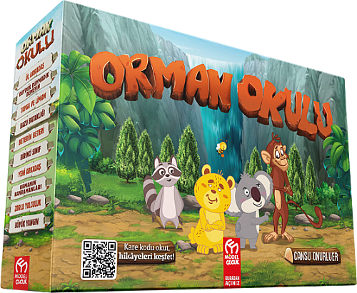 Orman Okulu Hikaye Seti 10 Kitap - Model Eğitim Yayınları (1)