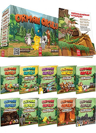Orman Okulu Hikaye Seti 10 Kitap - Model Eğitim Yayınları 