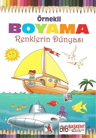 Örnekli Boyama - Renklerin Dünyası - Kolektif - Nurdan Yayınları