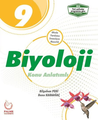 Palme 9. Sınıf Biyoloji Konu Anlatımlı - Banu Karaağaç - Palme Yayınları
