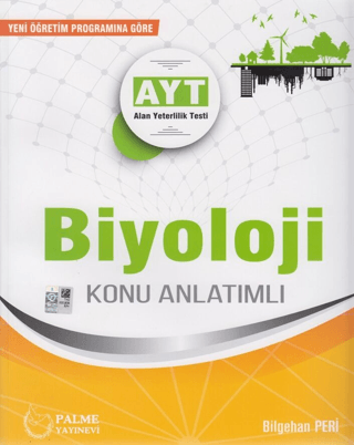 Palme YKS AYT Biyoloji Konu Kitabı - Kolektif - Palme Yayınları