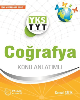 Palme YKS TYT Coğrafya Konu Kitabı - Cemal Çelik - Palme Yayınları