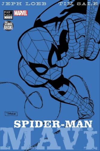 Renkler Serisi: Spider-Man - Mavi - Marmara Çizgi
