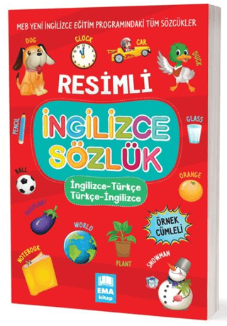 Resimli İngilizce - Türkçe / Türkçe - İngilizce Sözlük - Kolektif - Ema Kitap
