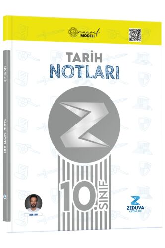 Soner Ardıç 10. Sınıf Maarif Modeli Tarih Notları Zeduva Yayınları - Zeduva Yayınları