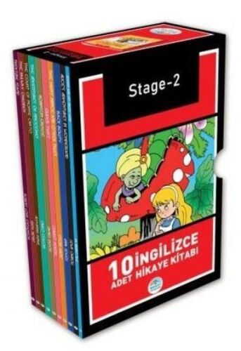 Stage-2 İngilizce Hikaye Seti (10 Kitap Kutulu) - Kolektif - 1