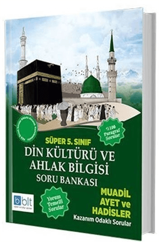 Süper 5. Sınıf Din Kültürü ve Ahlak Bilgisi Soru Bankası - Kolektif - Bulut Eğitim ve Kültür Yayınları