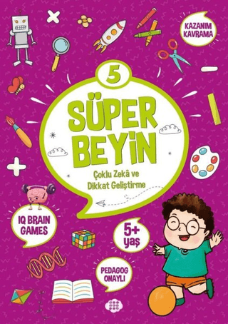 Süper Beyin 5 (5+ Yaş) - Kolektif - Dokuz Çocuk