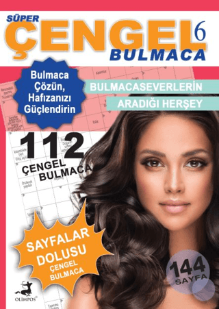 Süper Çengel Bulmaca - 6 - Celal Kodamanoğlu - Olimpos Yayınları