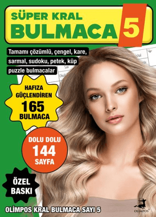 Süper Kral Bulmaca- 5 - Celal Kodamanoğlu - Olimpos Yayınları