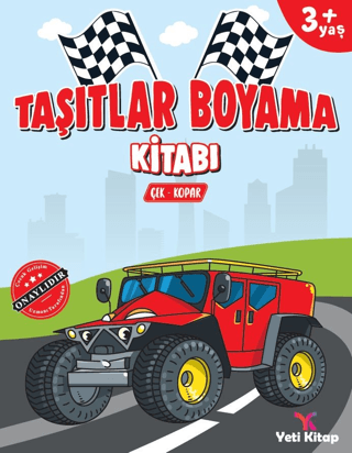 Taşıtlar Boyama Kitabı - Feyyaz Ulaş - Yeti Kitap