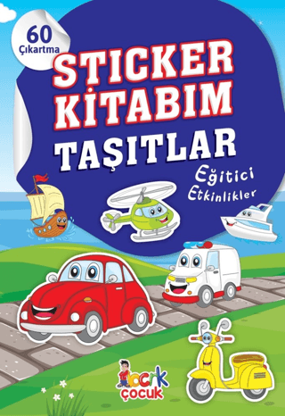 Taşıtlar - Sticker Kitabım - Kolektif - Bıcırık Yayınları