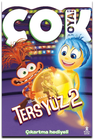 Ters Yüz 2 - Çok Boya! Çıkartmalı Dev Boyama Kitabı - Kolektif - 1