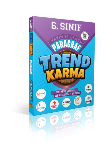 Trend Karma 6. Sınıf Paragraf Denemeleri 7 Yayın 14 Deneme - Trend Karma