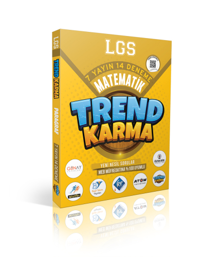 Trend Karma LGS Matematik Denemeleri 7 Yayın 14 Deneme - Trend Karma