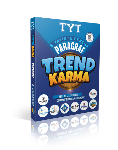 Trend Karma TYT Paragraf Denemeleri 8 Yayın 16 Deneme - Trend Karma
