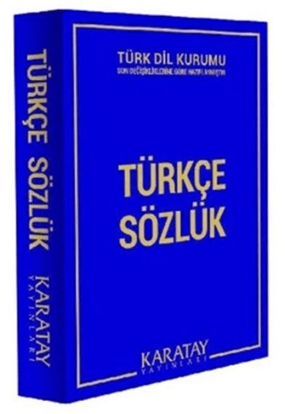 Türkçe Sözlük (Mavi) - Kolektif - Karatay Yayınları