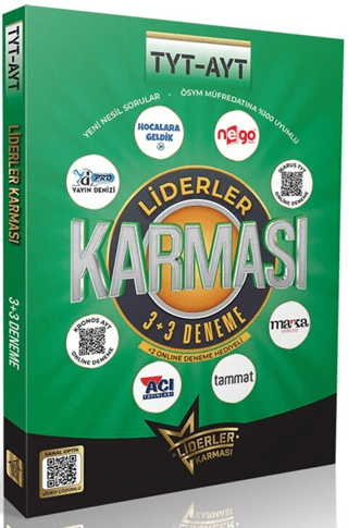 TYT AYT 3+3 Deneme Seti - Kolektif - Liderler Karması Yayınları