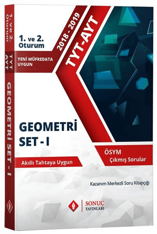 TYT AYT Geometri Set 1 - Kolektif - Sonuç Yayınları
