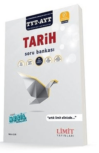 TYT AYT Tarih Soru Bankası - Metin Alan - Limit Yayınları