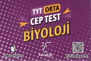TYT Cep Test Biyoloji (Orta) - Kolektif - Karekök Yayıncılık